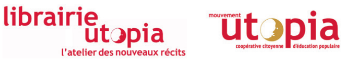 Logo librairie Utopia